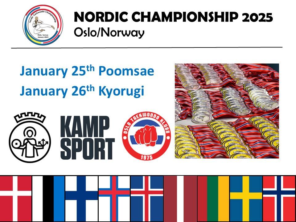 Nordic Taekwondo Championship 2025 - Norway\/Oslo