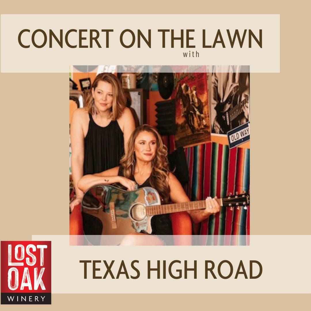 Concert on the Lawn with Texas High Road Trio