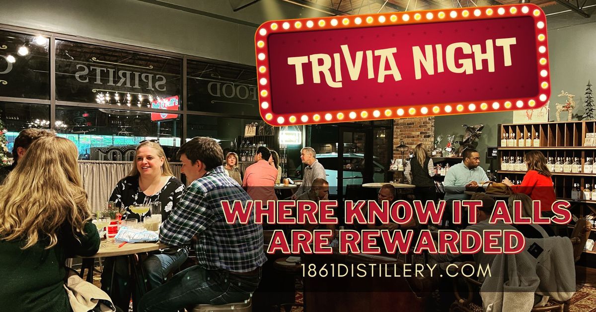 1861 Distillery Trivia Night