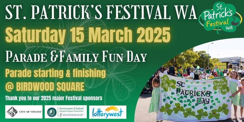 St. Patrick\u2019s Festival WA 2025