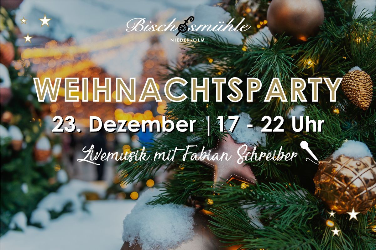 WEIHNACHTSPARTY