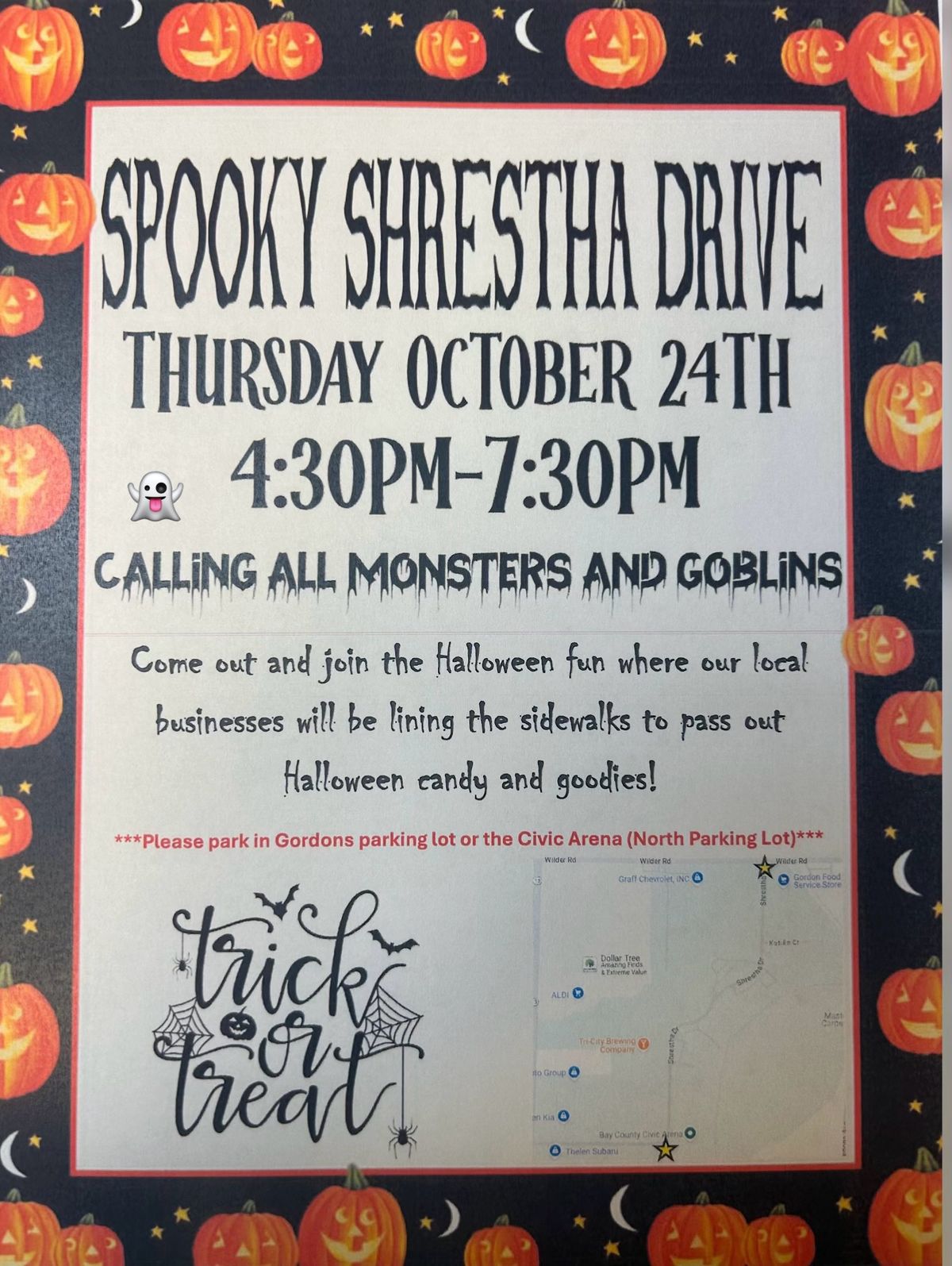 SPOOKY SHRESTHA DRIVE