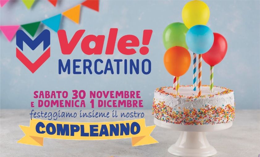 Grande FESTA da VALE! Mercatino dell'USATO Talenti