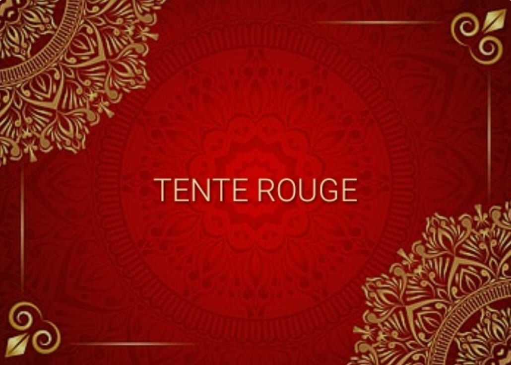 Tente rouge 