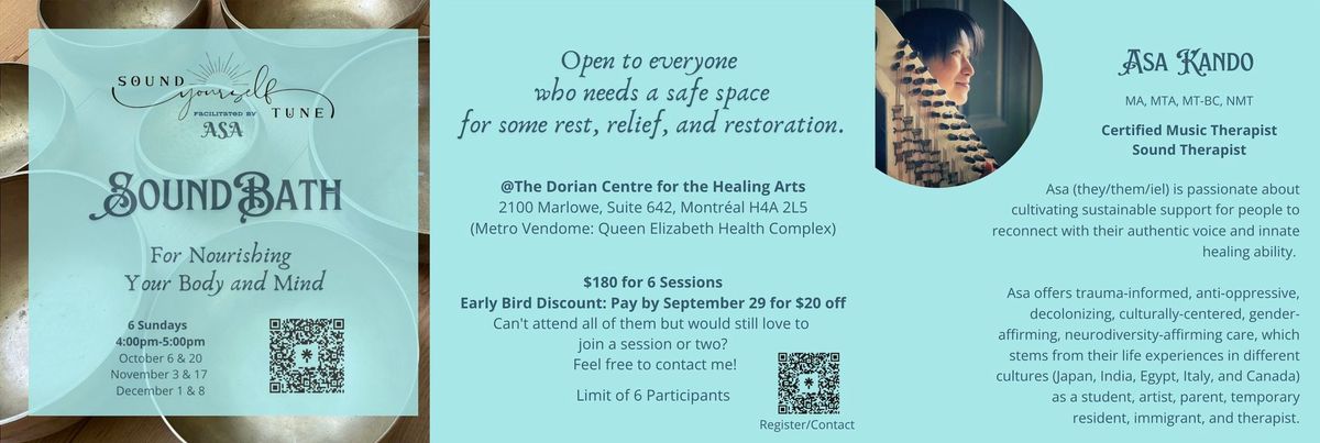 Sound Bath for Nourishing Your Body and Mind