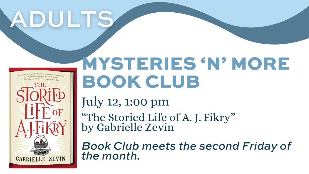 Mysteries 'n' More Book Club