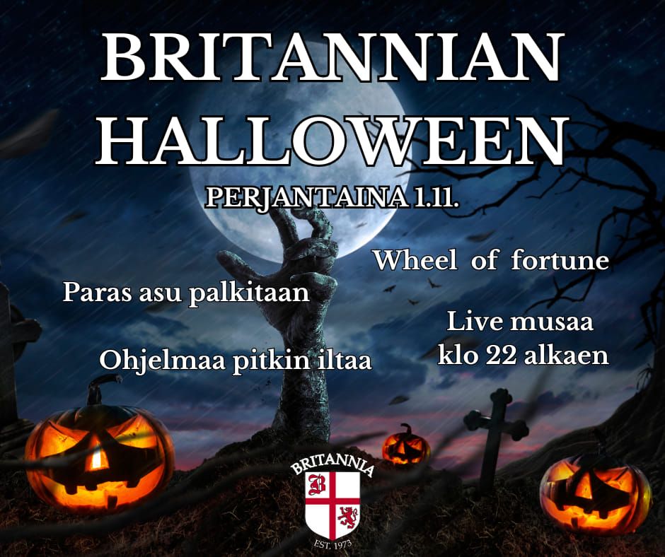 Halloween @Britannia Kannelm\u00e4ki