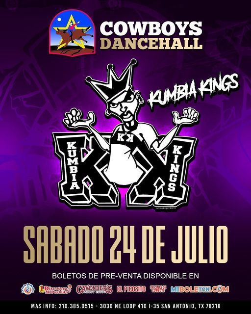 Kumbia kings concert 2021