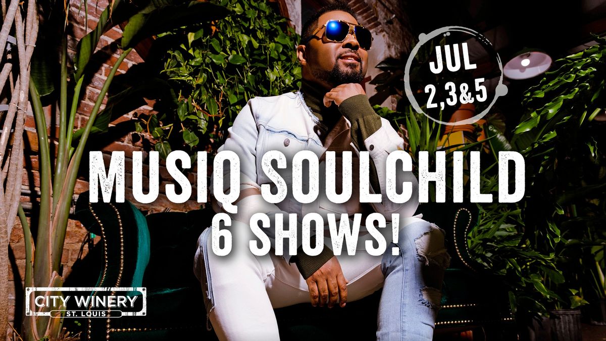 Musiq Soulchild - 6 shows! at City Winery STL