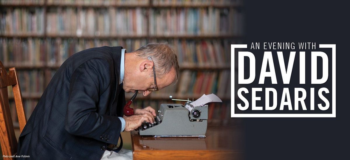 David Sedaris at Community Concert Hall at Fort Lewis College