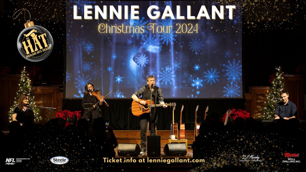 Lennie Gallant Christmas Tour 2024 - The Highland Arts Theatre