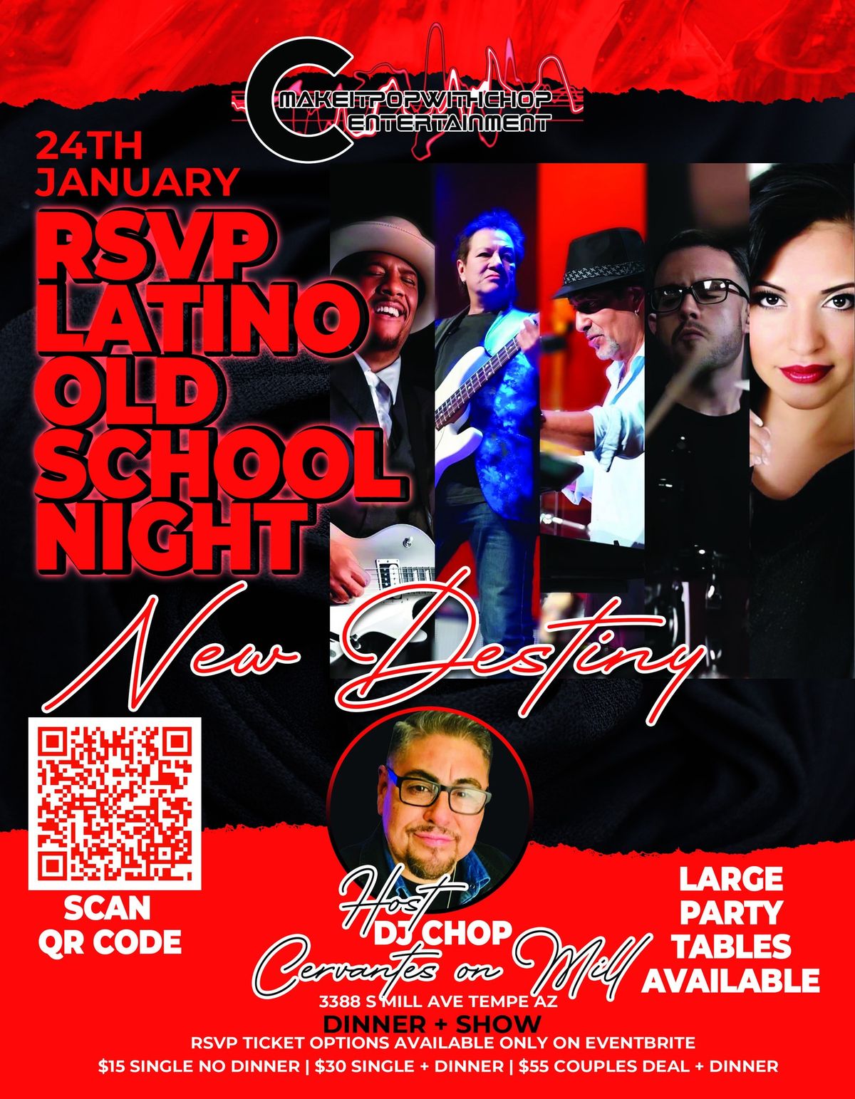 RSVP Latino Old School Night ft. New Destiny