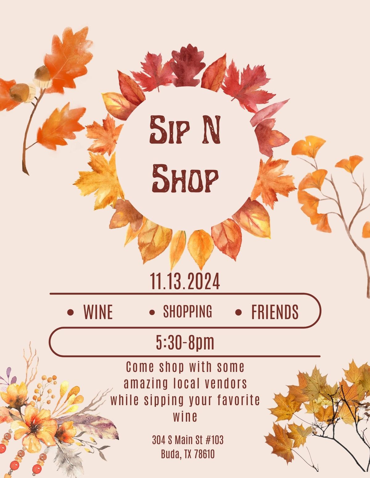 Sip N Shop 