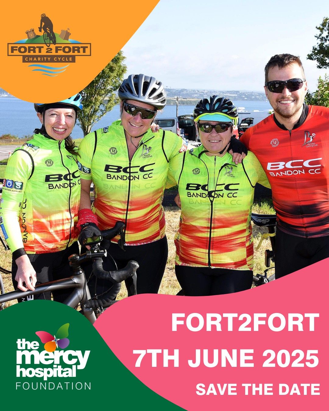 Fort2Fort 2025 Charity Cycle