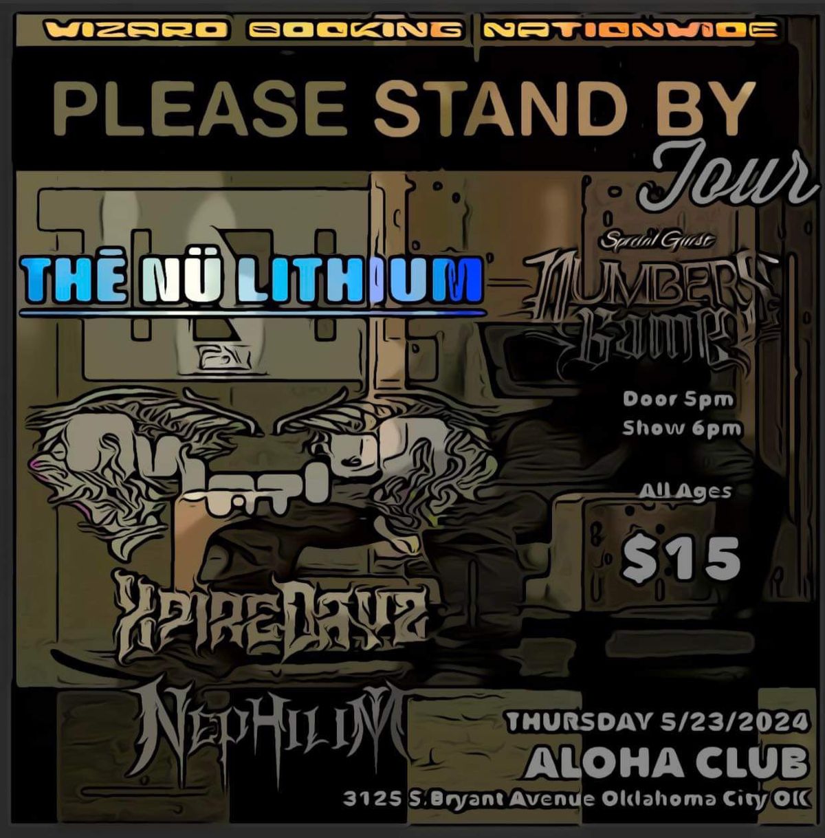 The Nu Lithium & Aviation w\/ Special Guests XpireDayz, Nephilim, & Numbers Game
