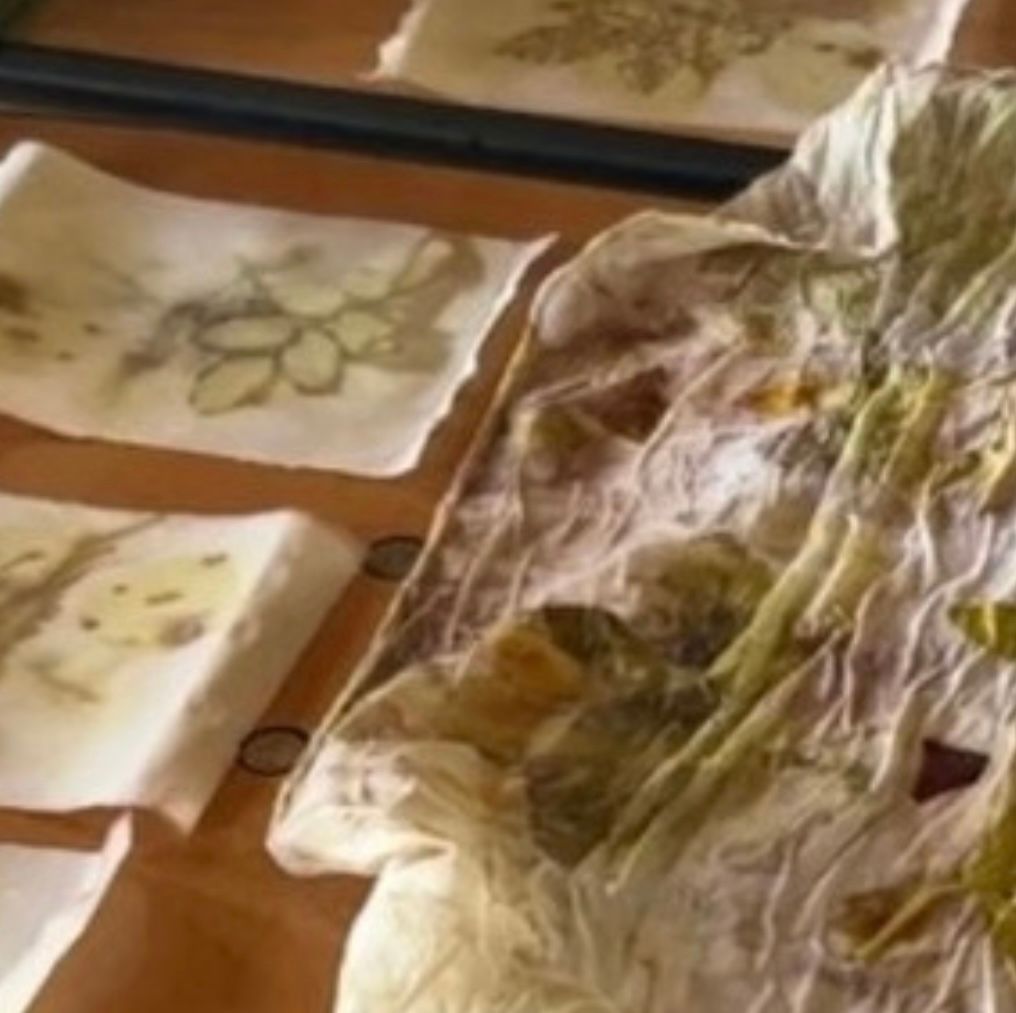 ECO PRINTING WITH GILLIE SMELLIE 
