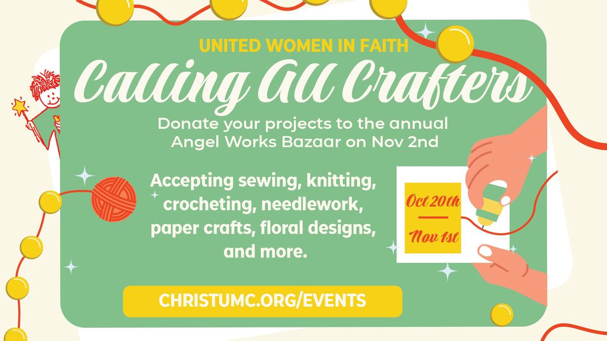 Calling All Crafters!