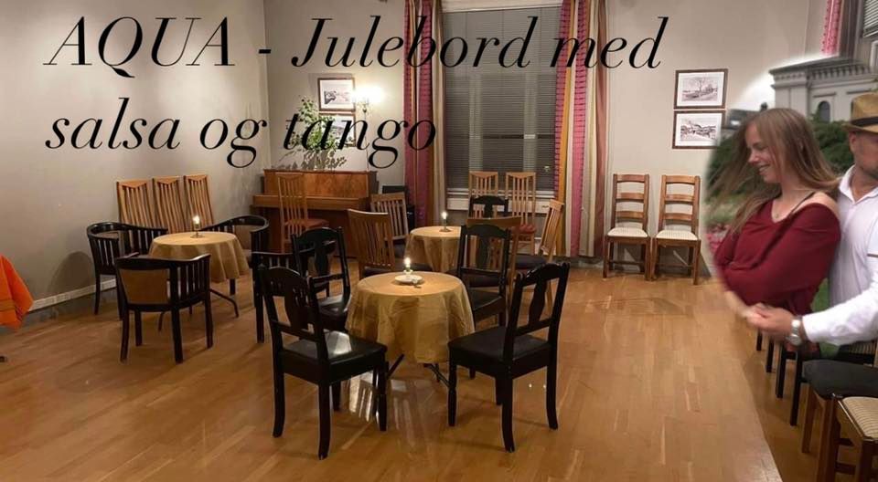 Julebord med mat og dans