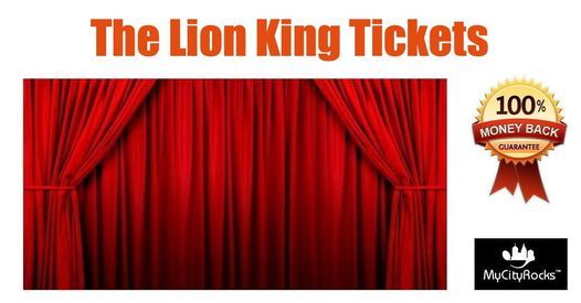 The Lion King Tickets Denver CO The Buell Theatre