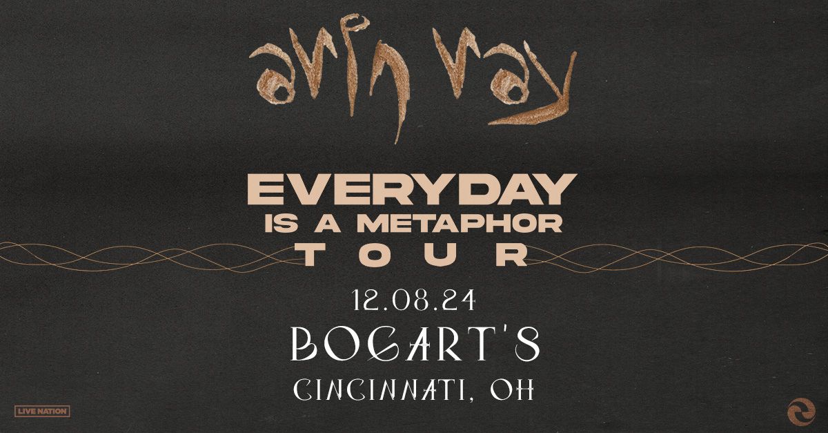 Arin Ray - Everyday Is A Metaphor Tour