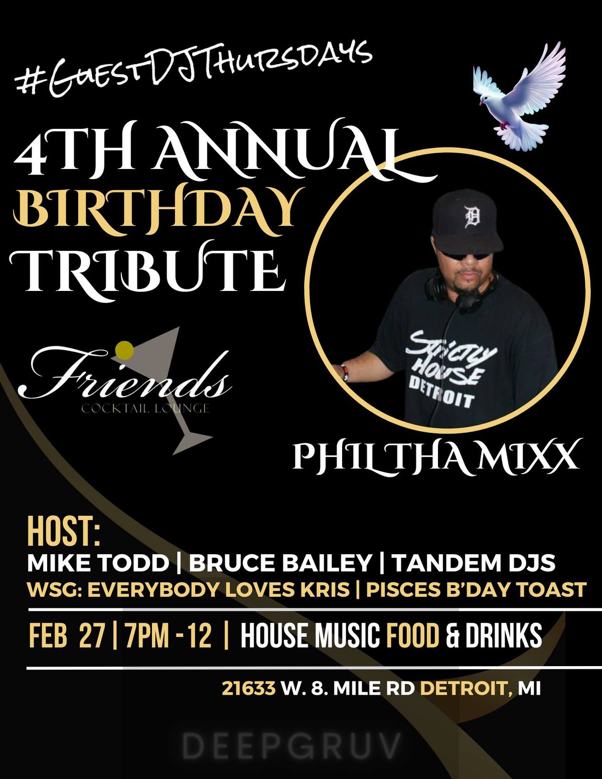 4TH ANNUAL Official B'DAY TRIBUTE For Our Beloved Phil Tha Mixx