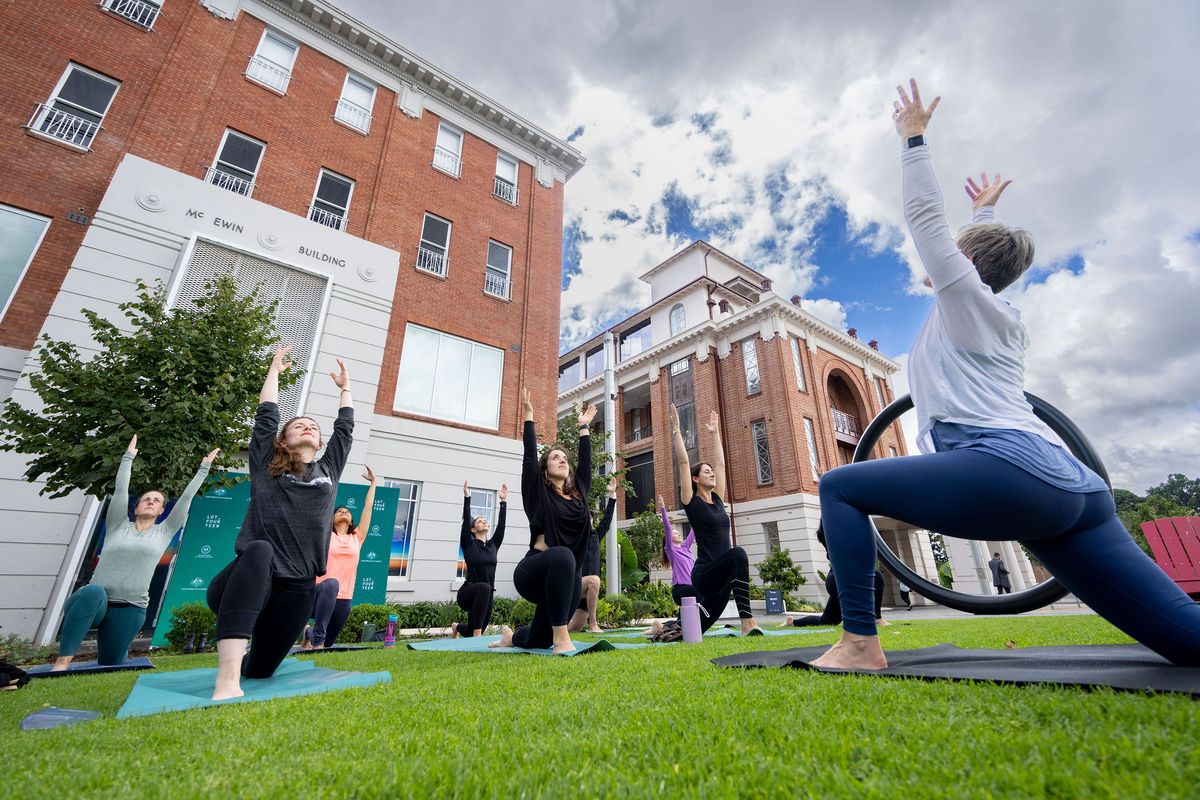 Weekly Community Yoga with Roaming Zen at Lot Fourteen