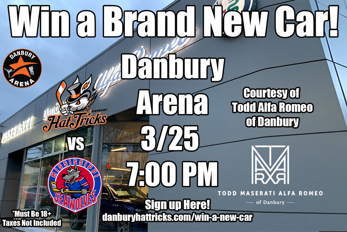 Danbury Hat Tricks at Mississippi Sea Wolves at Mississippi Coast Coliseum