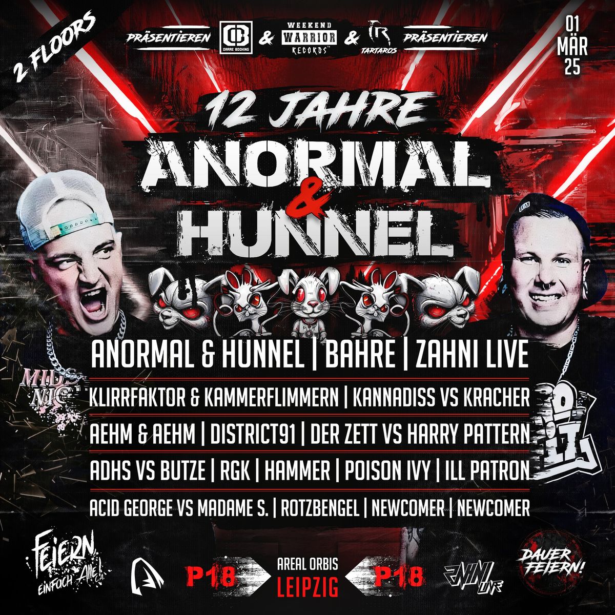 12 Jahre Anormal & Hunnel