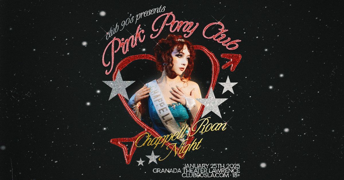 Club 90's presents - PINK PONY CLUB : CHAPPELL ROAN NIGHT at The Granada