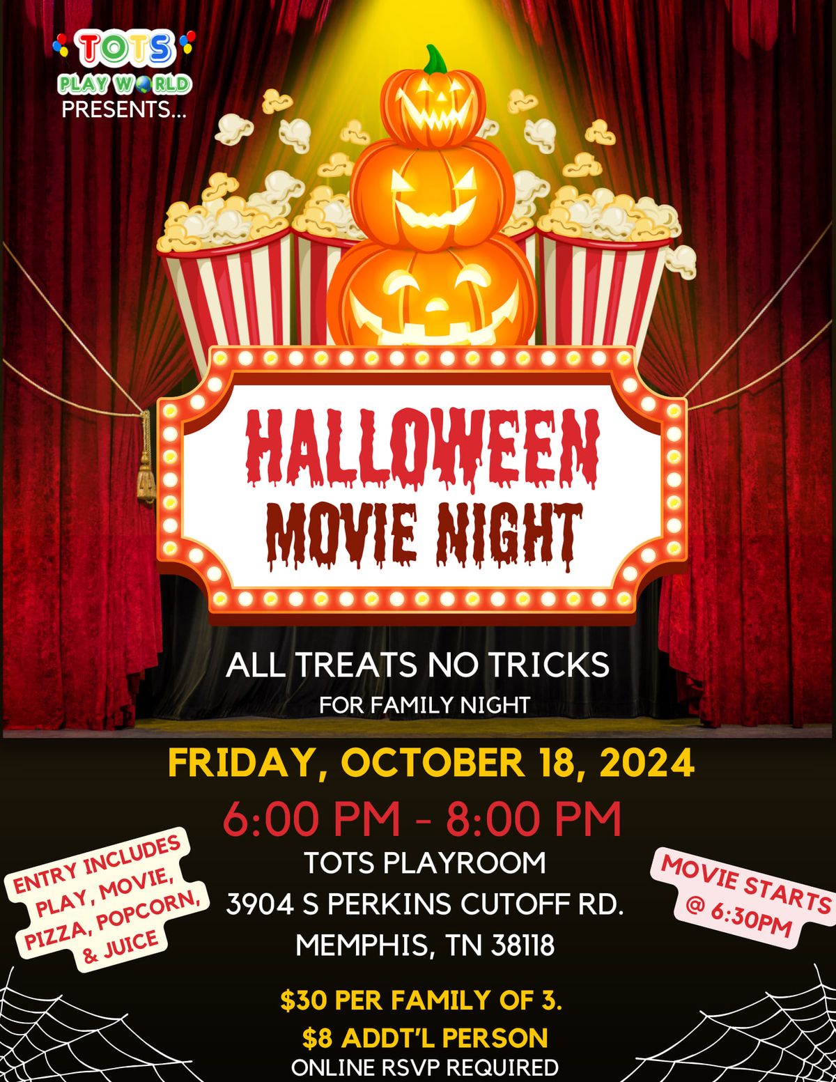 "Not So Spooky" Family Movie Night