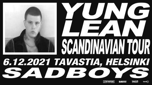 Yung Lean (SWE) Tavastia, Helsinki 6.12.2021
