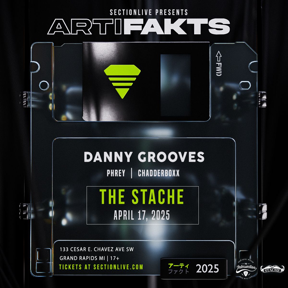 Artifakts at The Intersection - The Stache