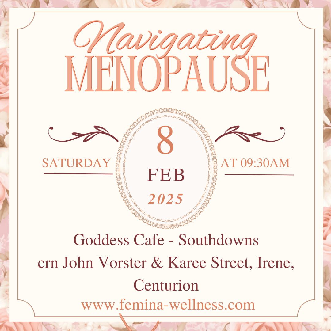 Navigating Menopause- Goddess Caf\u00e9