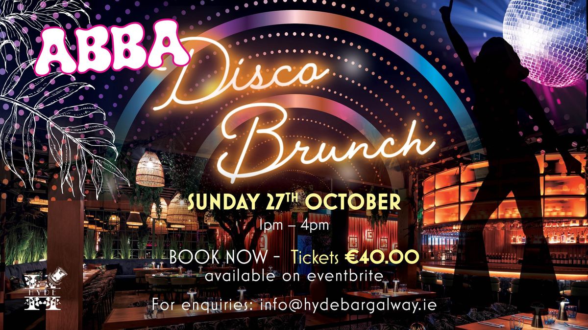 HYDE ABBA Disco Brunch