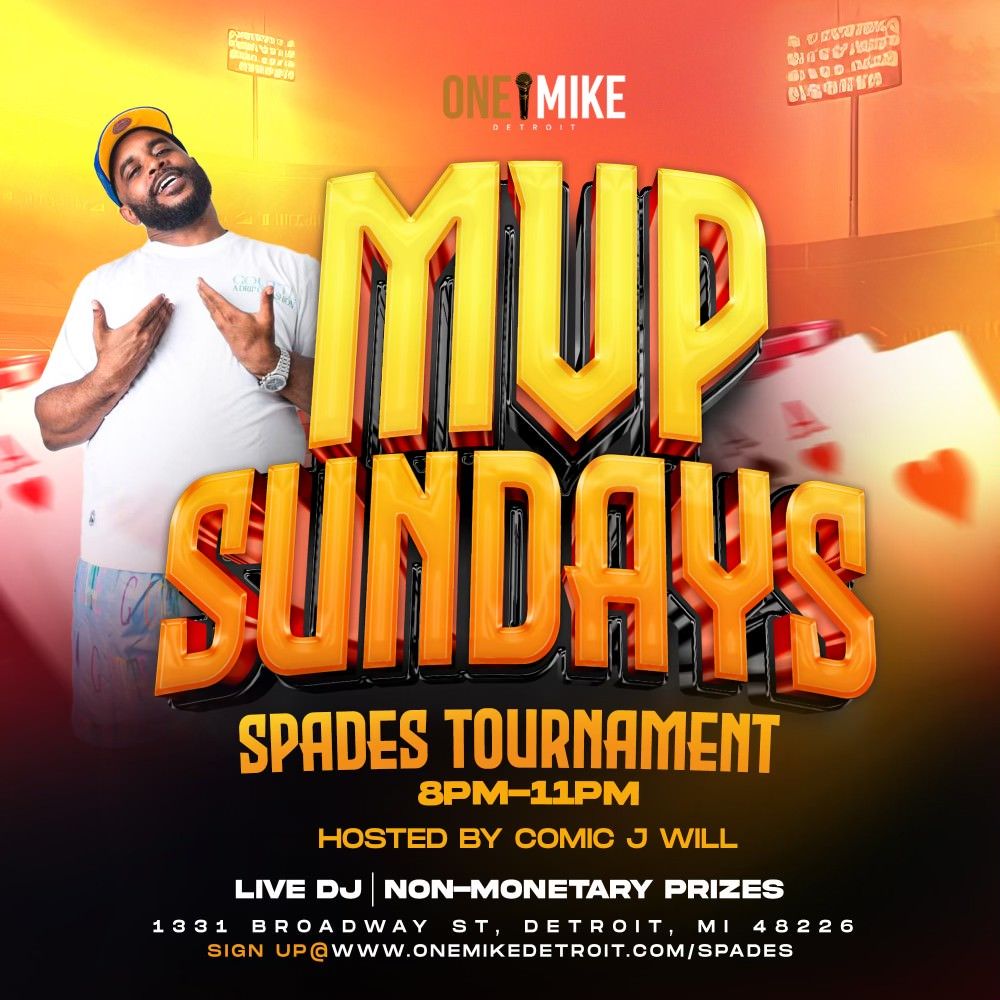 MVP Sundays: Spades Tournament