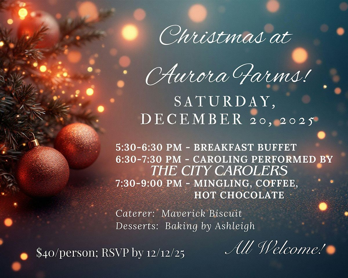 Christmas at Aurora Farms