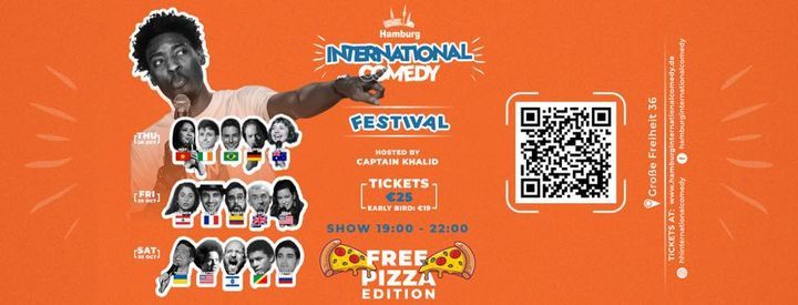 Hamburg International Comedy Festival : Free Pizza Edition