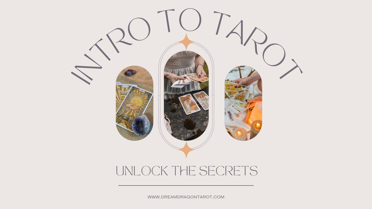 Intro to Tarot (Sept. 29, Oct. 13 & 20) (3 spots available)