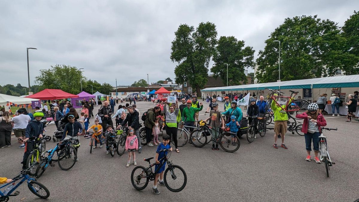 Kidical Mass Jan 2025 - University of Reading