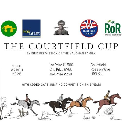 The Courtfield Cup 2025 - Leg 11 GB Hunt Ride League