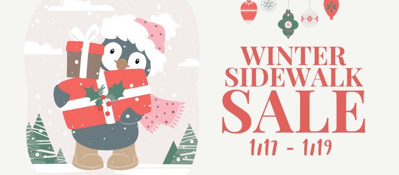 Winter Sidewalk Sale