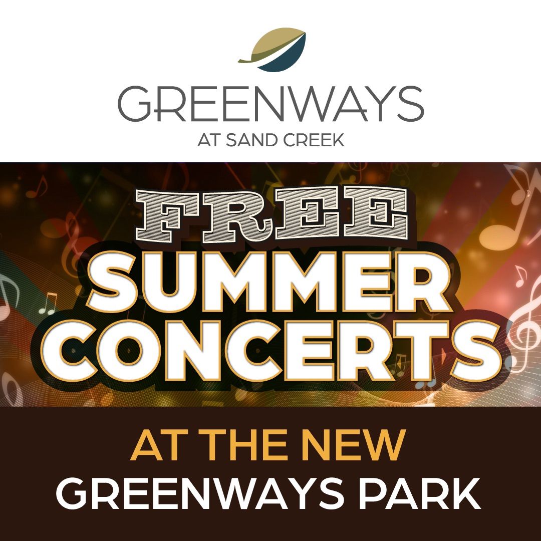 Greenways at Sand Creek Free Summer Concert featuring Collective Groove