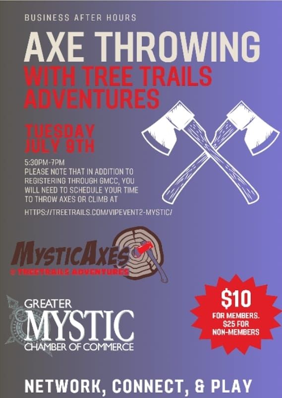 Mystic Axes @ Treetrails Adventures Business After Hours 