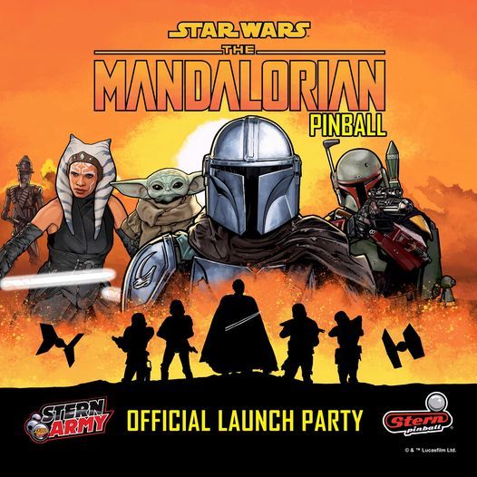 Mandalorian Pinball Release Party