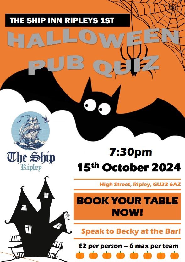 The Ship Halloween Quiz