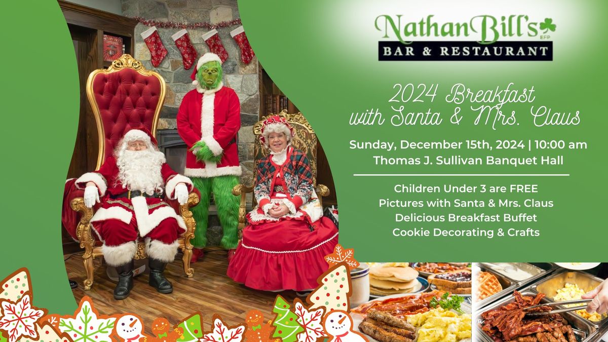 Breakfast & Pictures w\/ Santa & Mrs. Claus