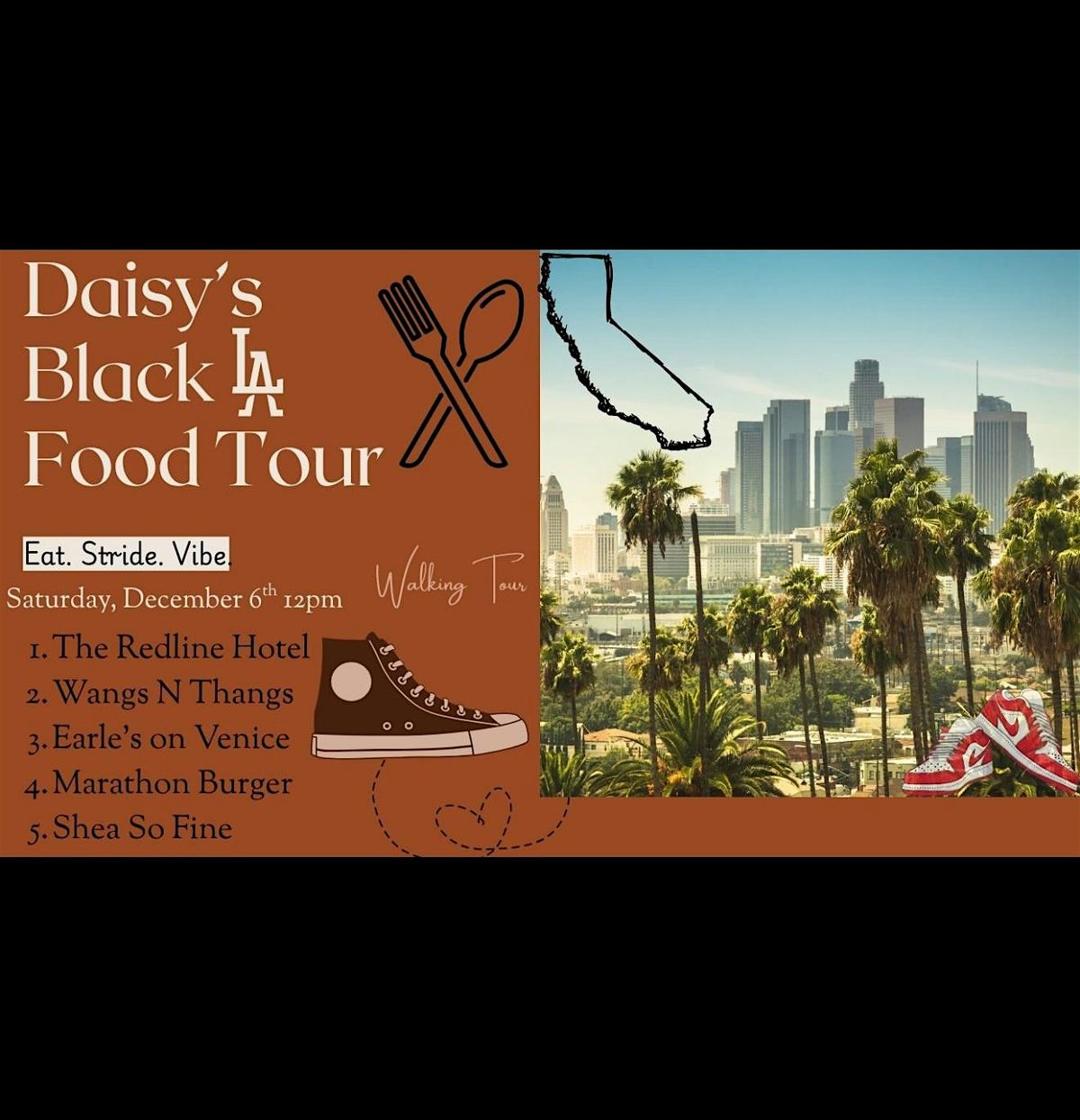 Black LA Food Tour - Venice Beach WALKING Tour