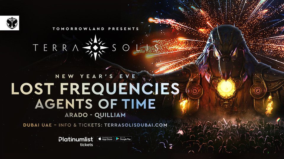 Tomorrowland presents Lost Frequencies and Agents of Time at Terra Solis Dubai