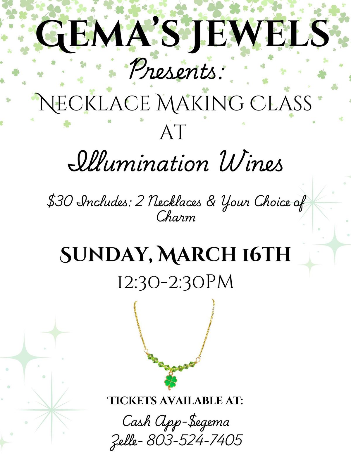 Necklace Making Class