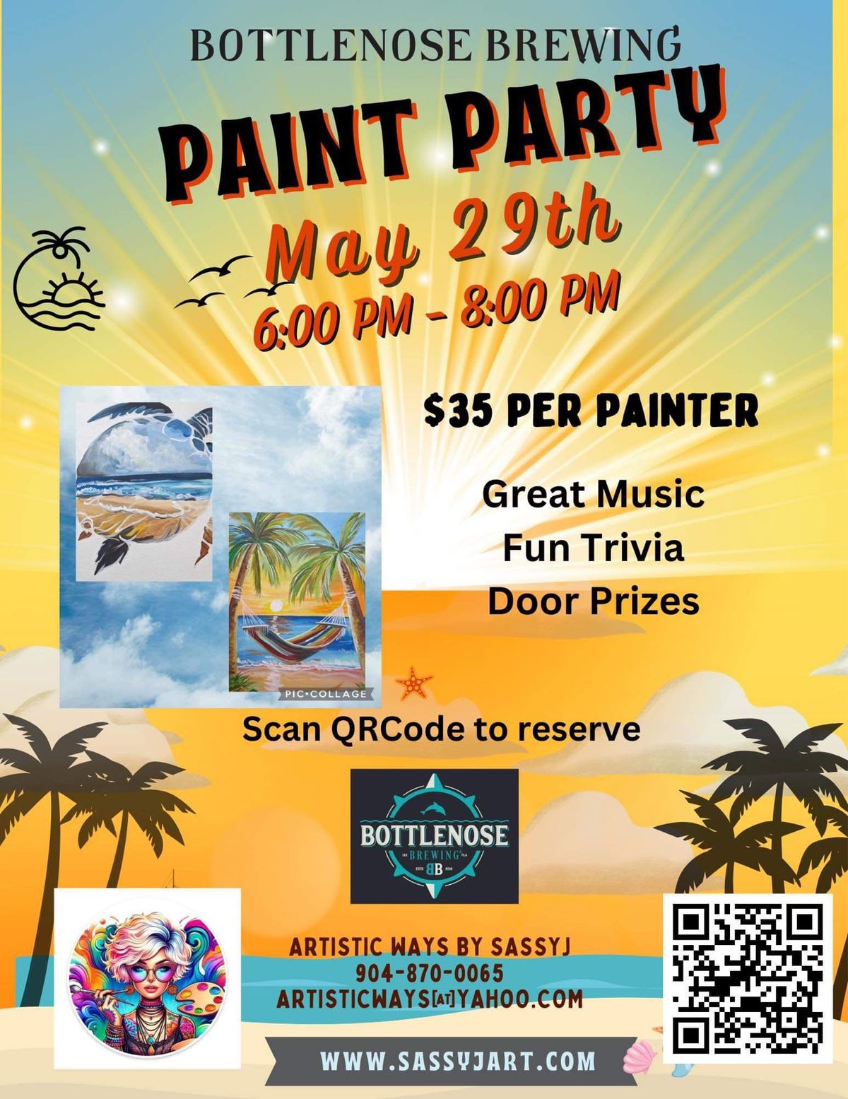 Bottlenose Brewing, May 29th, Painter\u2019s Choice 